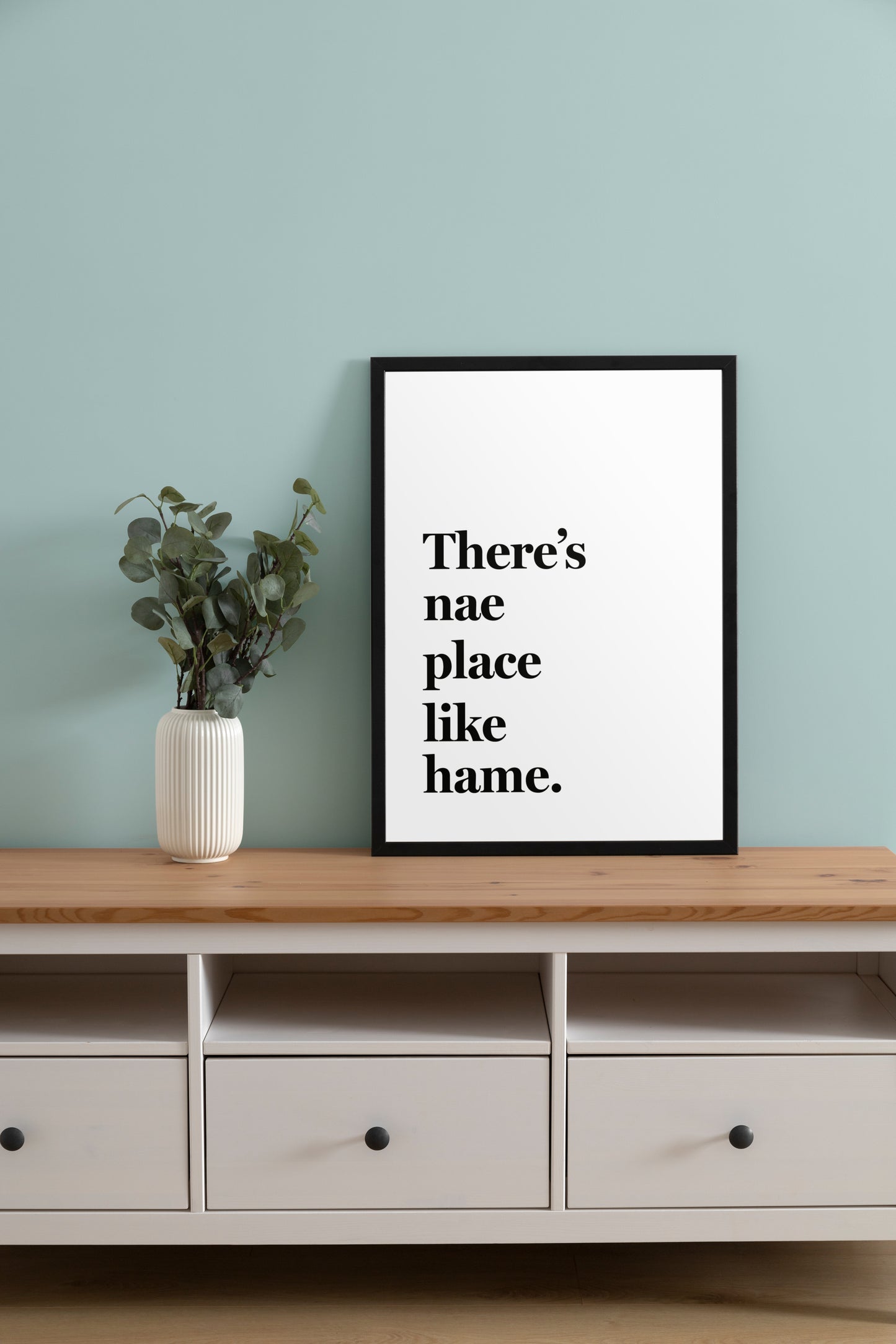 "There's nae place like hame" (Colourful)
