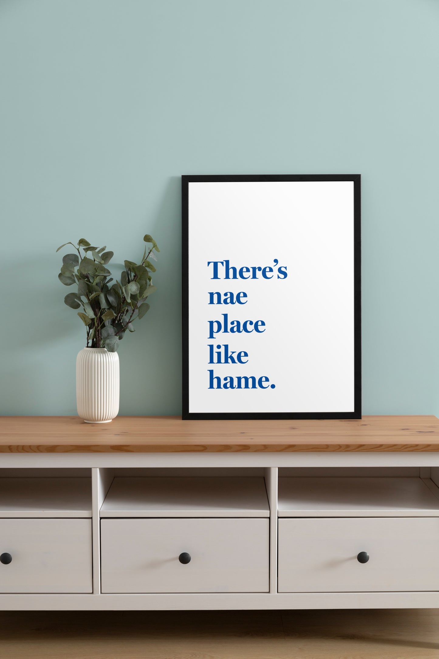 "There's nae place like hame" (Colourful)