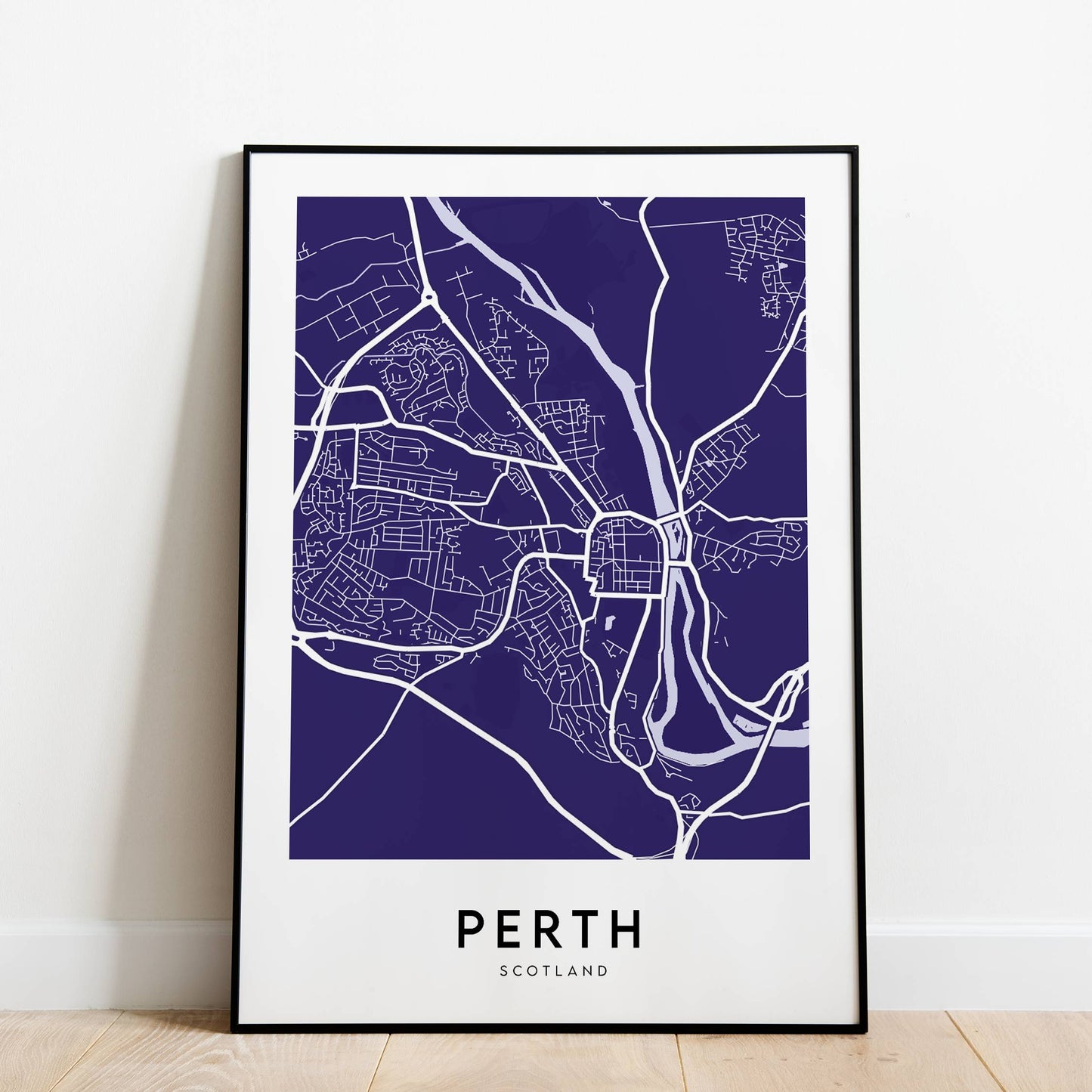 Perth Map (Coloured)