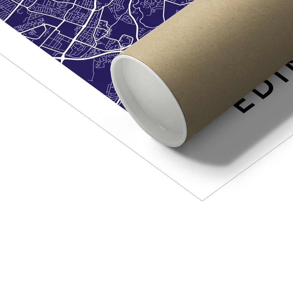 Edinburgh Map (Coloured)