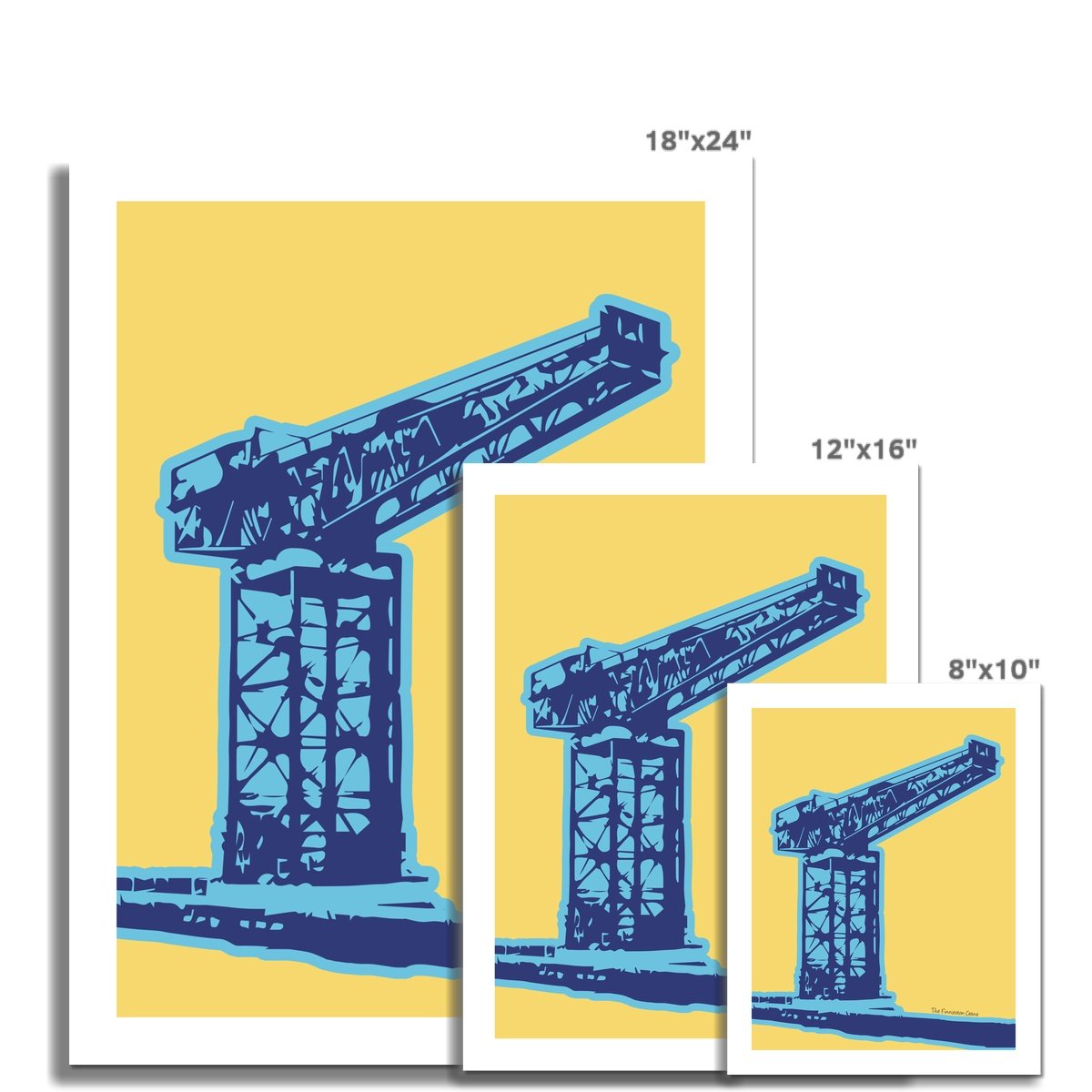 Finnieston Crane - Pop Colour Art