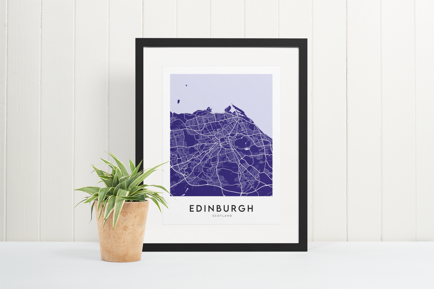 Edinburgh Map (Coloured)