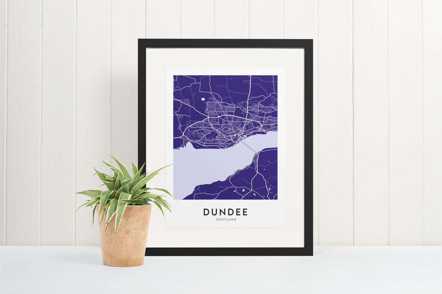 Dundee Map (Coloured)