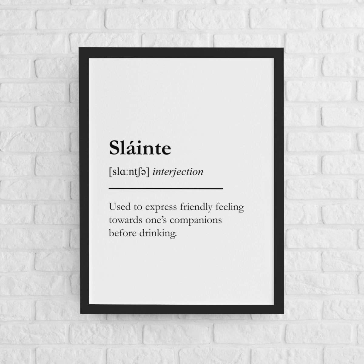 "Sláinte" - Scottish Slang