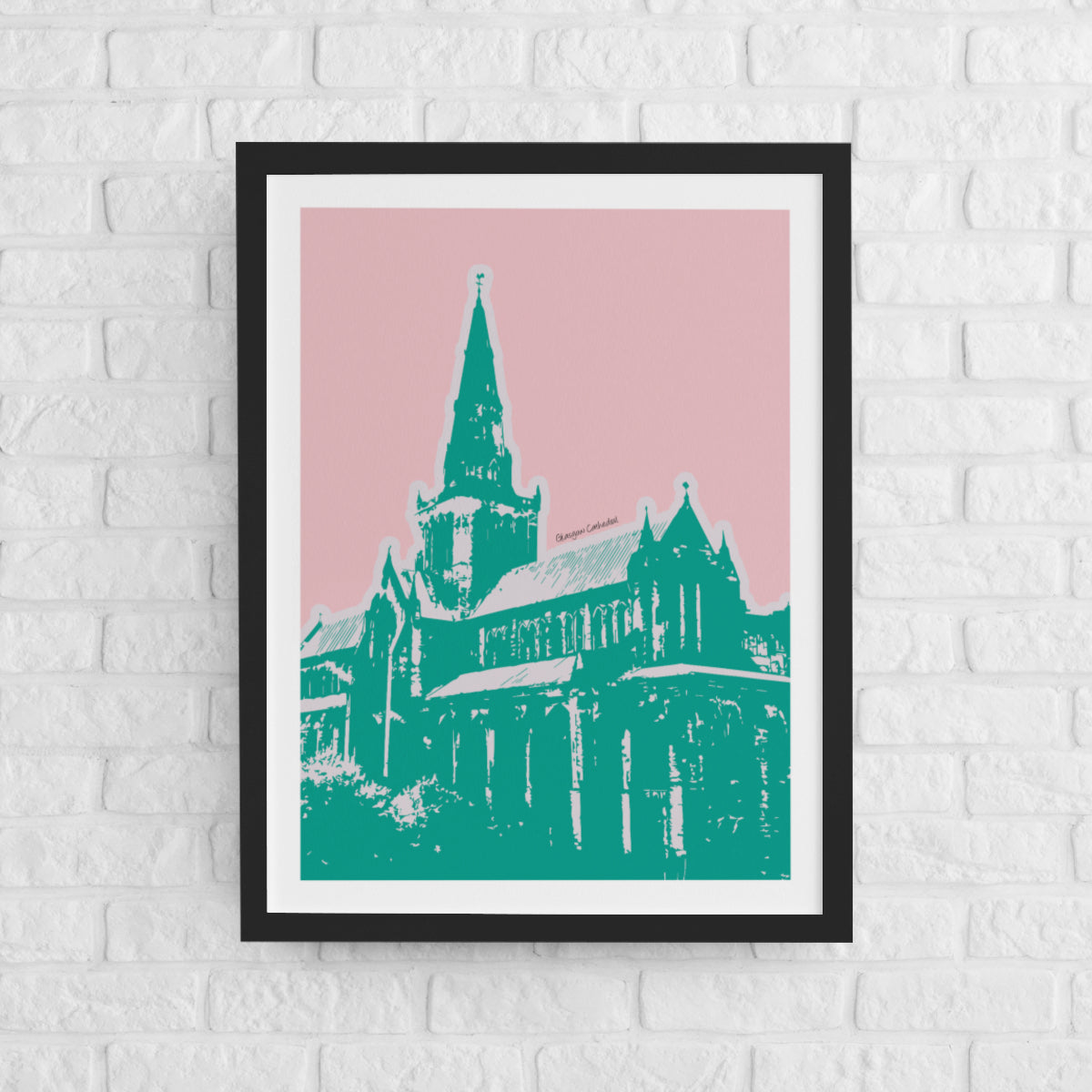 Glasgow Cathedral - Pop Colour Art