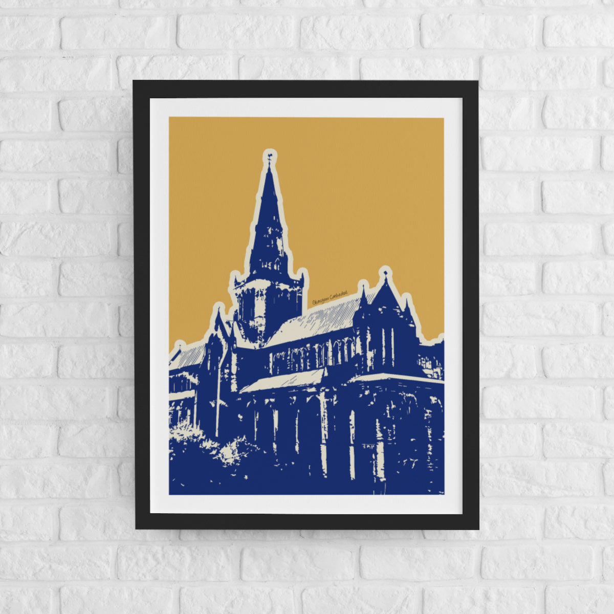 Glasgow Cathedral - Pop Colour Art