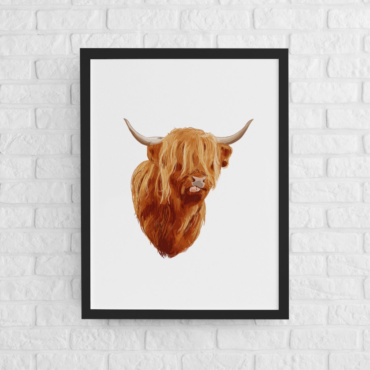 Highland Cattle Art #1