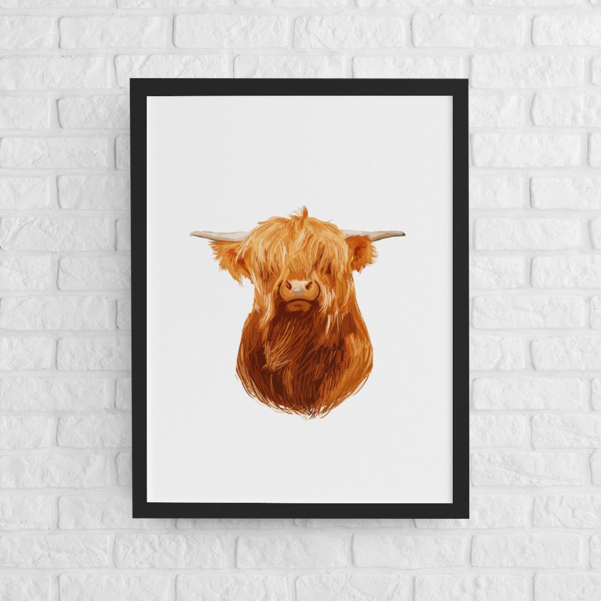 Highland Cattle Art #2