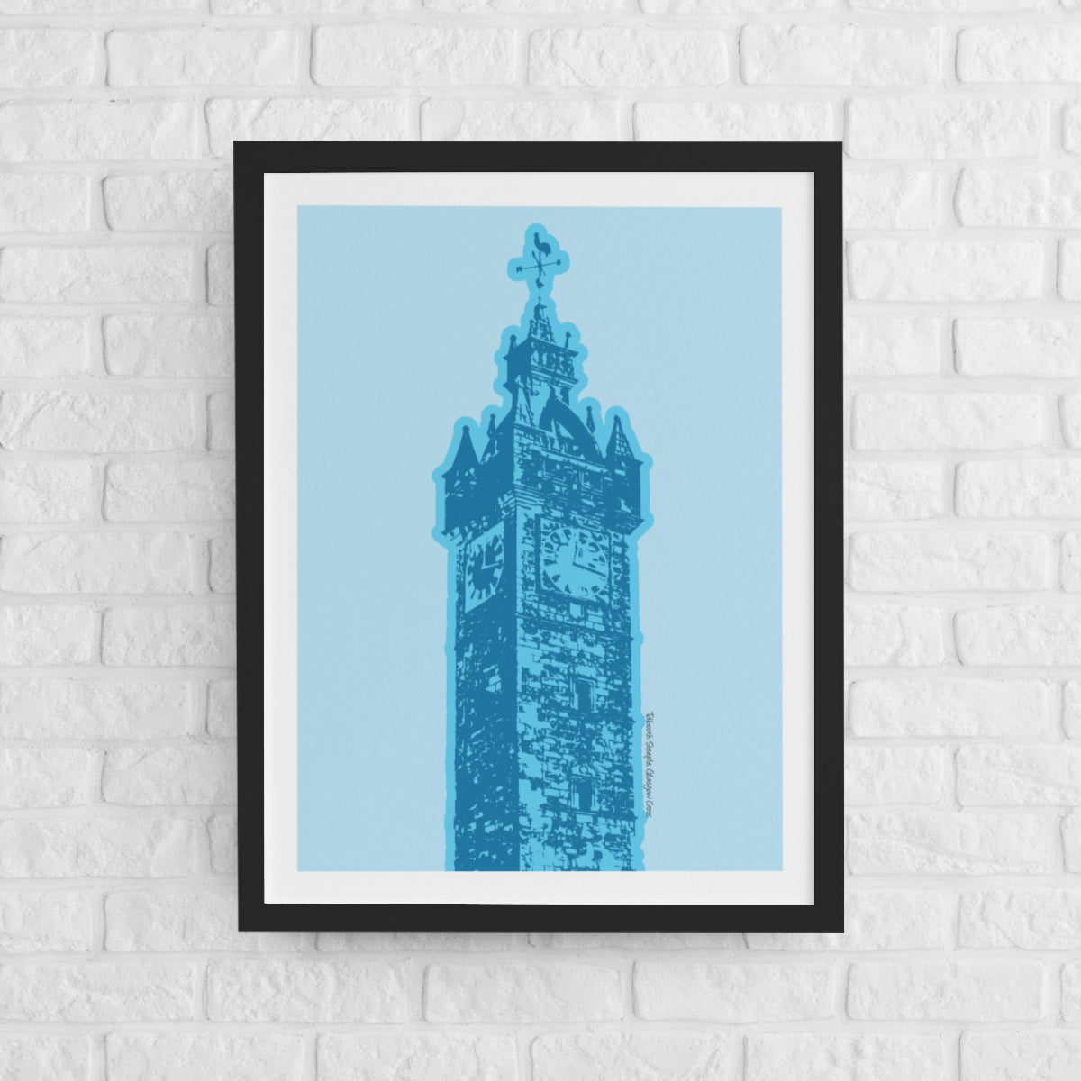 Tolbooth Steeple, Glasgow - Pop Colour Art