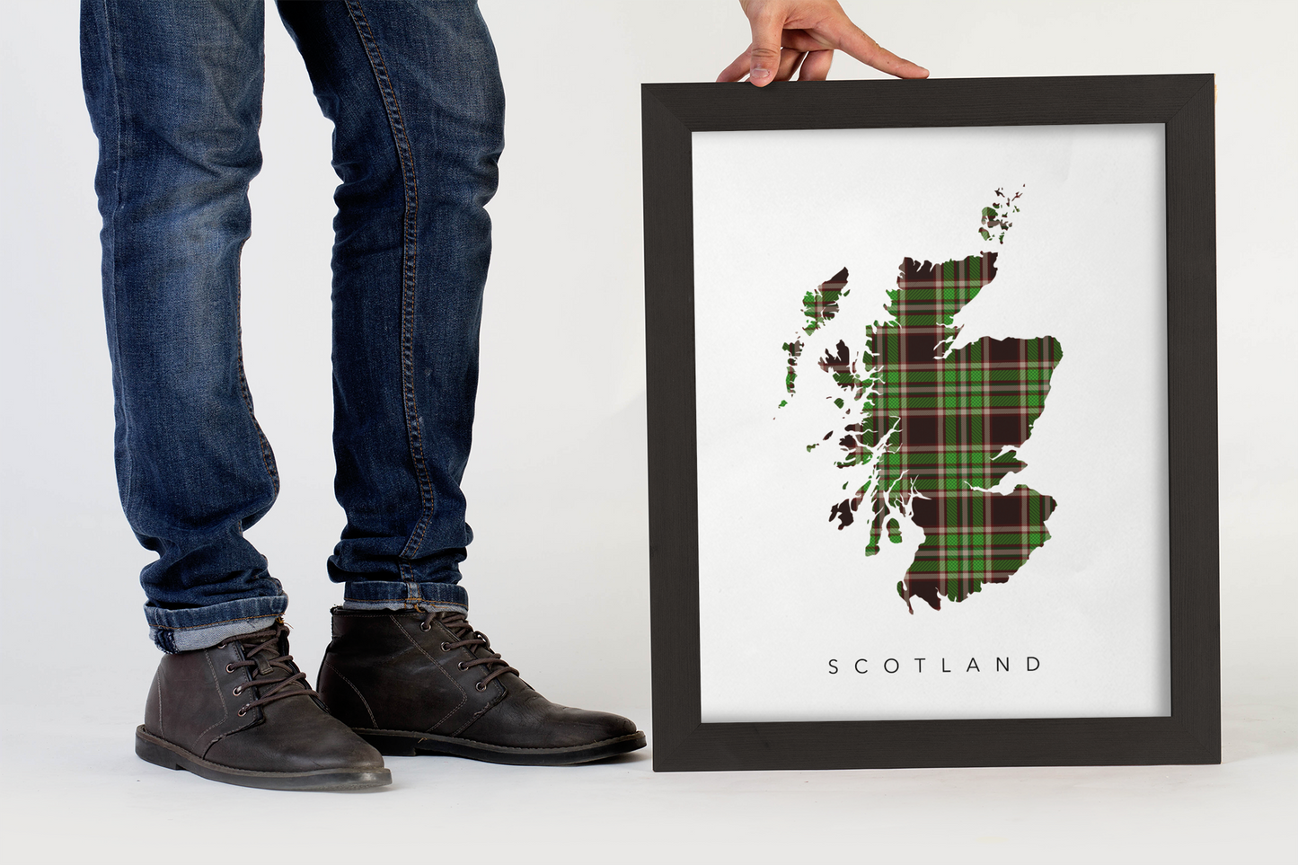 Green Tartan Map