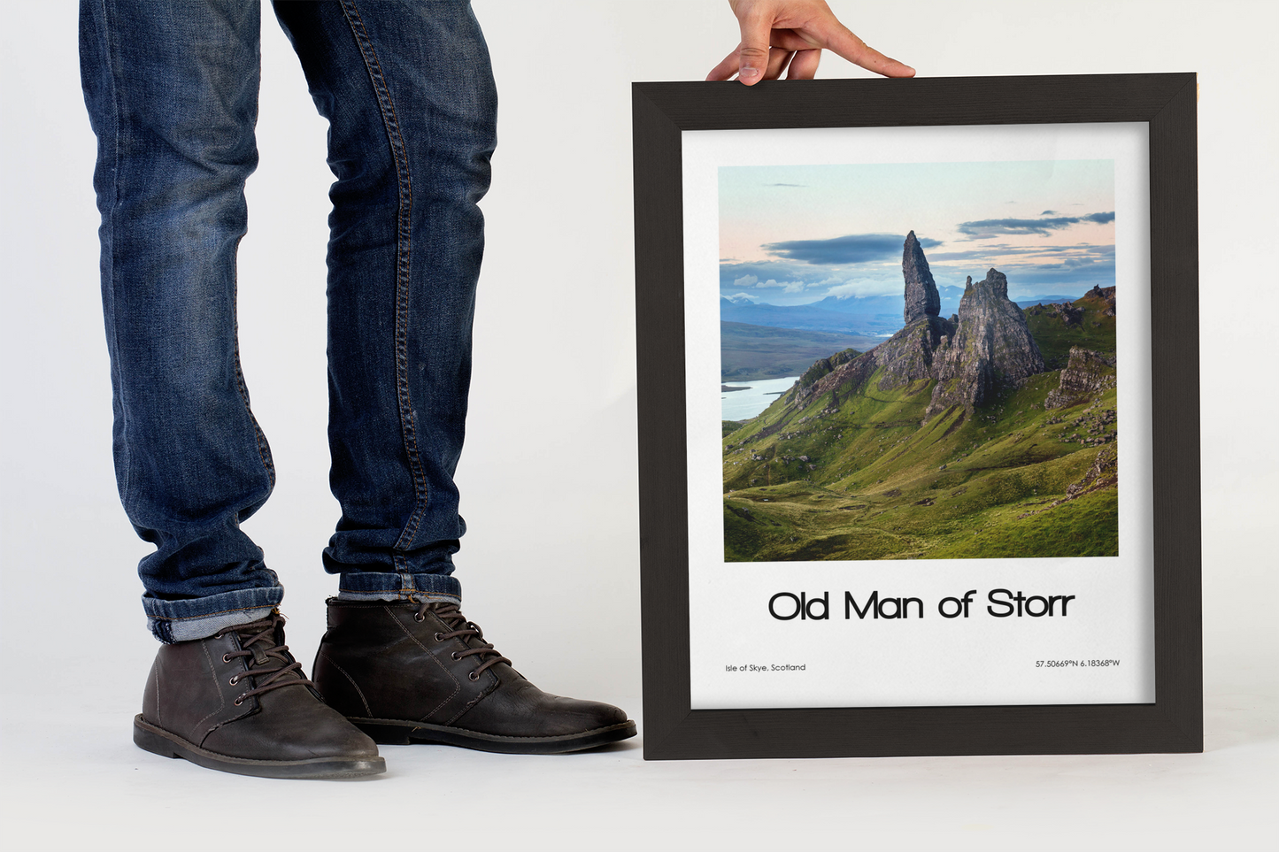 Old Man of Storr Poster (Coloured Photo)