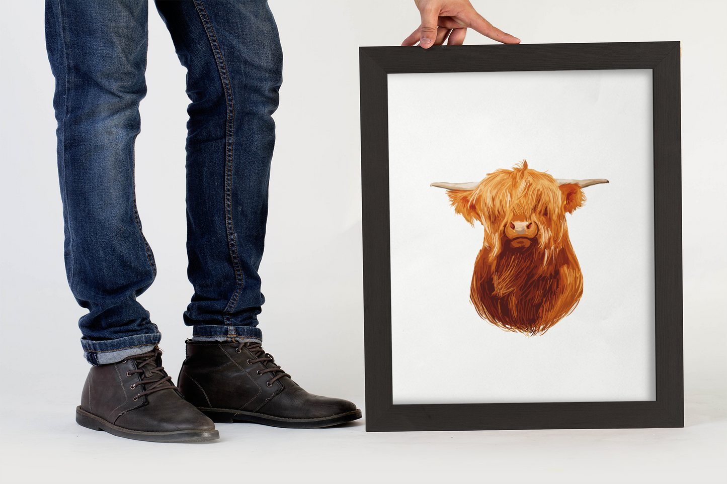 Highland Cattle Art #2