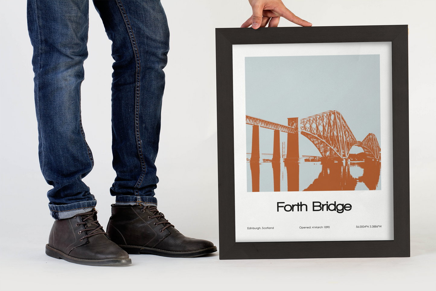 Forth Bridge Poster Art