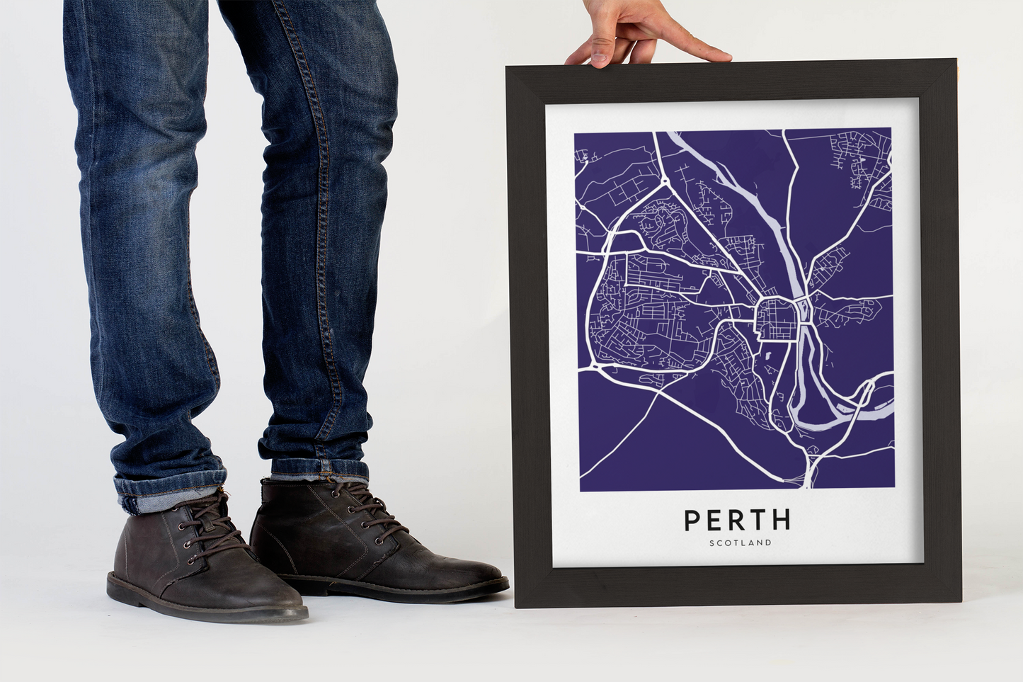 Perth Map (Coloured)