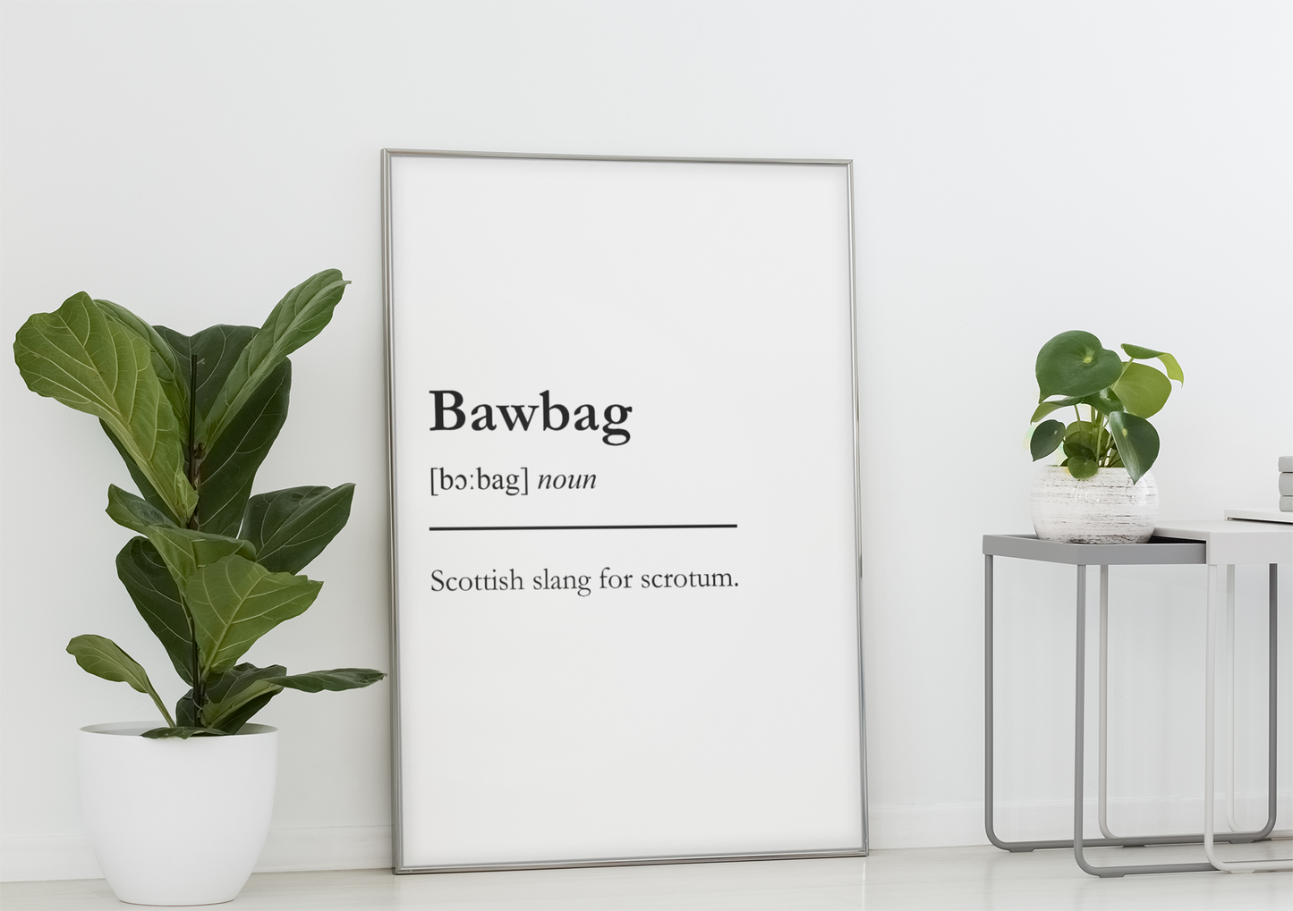 "Bawbag" - Scottish Slang