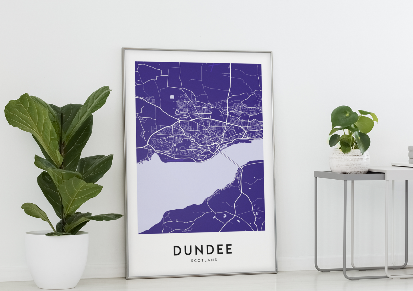 Dundee Map (Coloured)