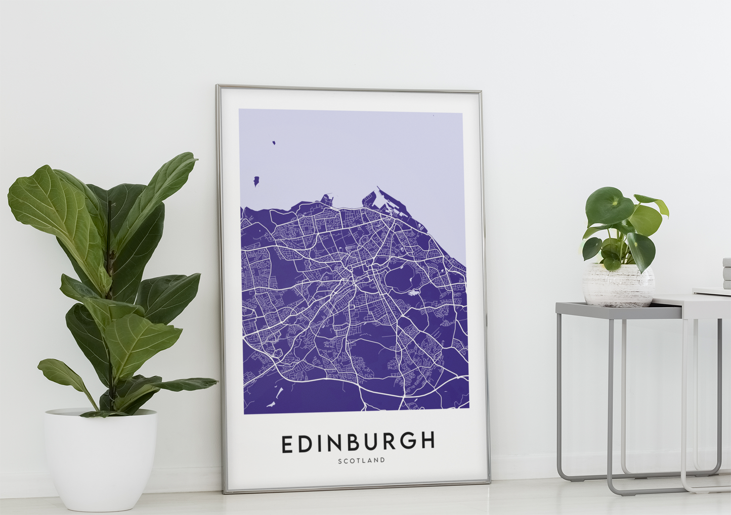 Edinburgh Map (Coloured)