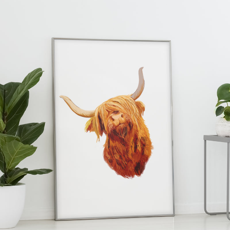 Highland Cattle Art #3
