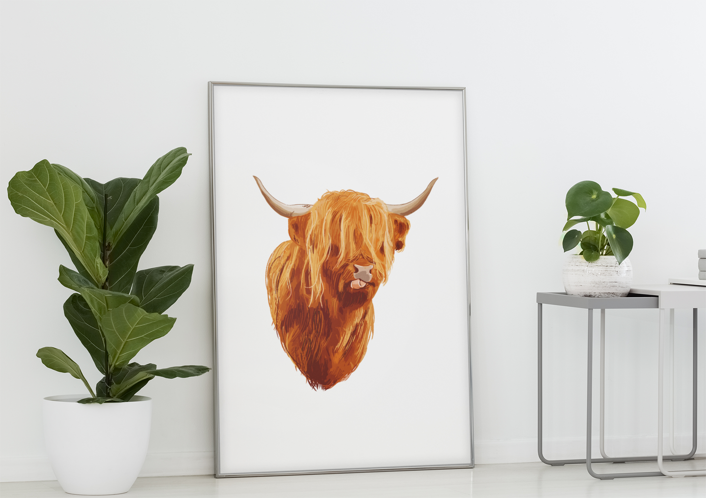 Highland Cattle Art #1