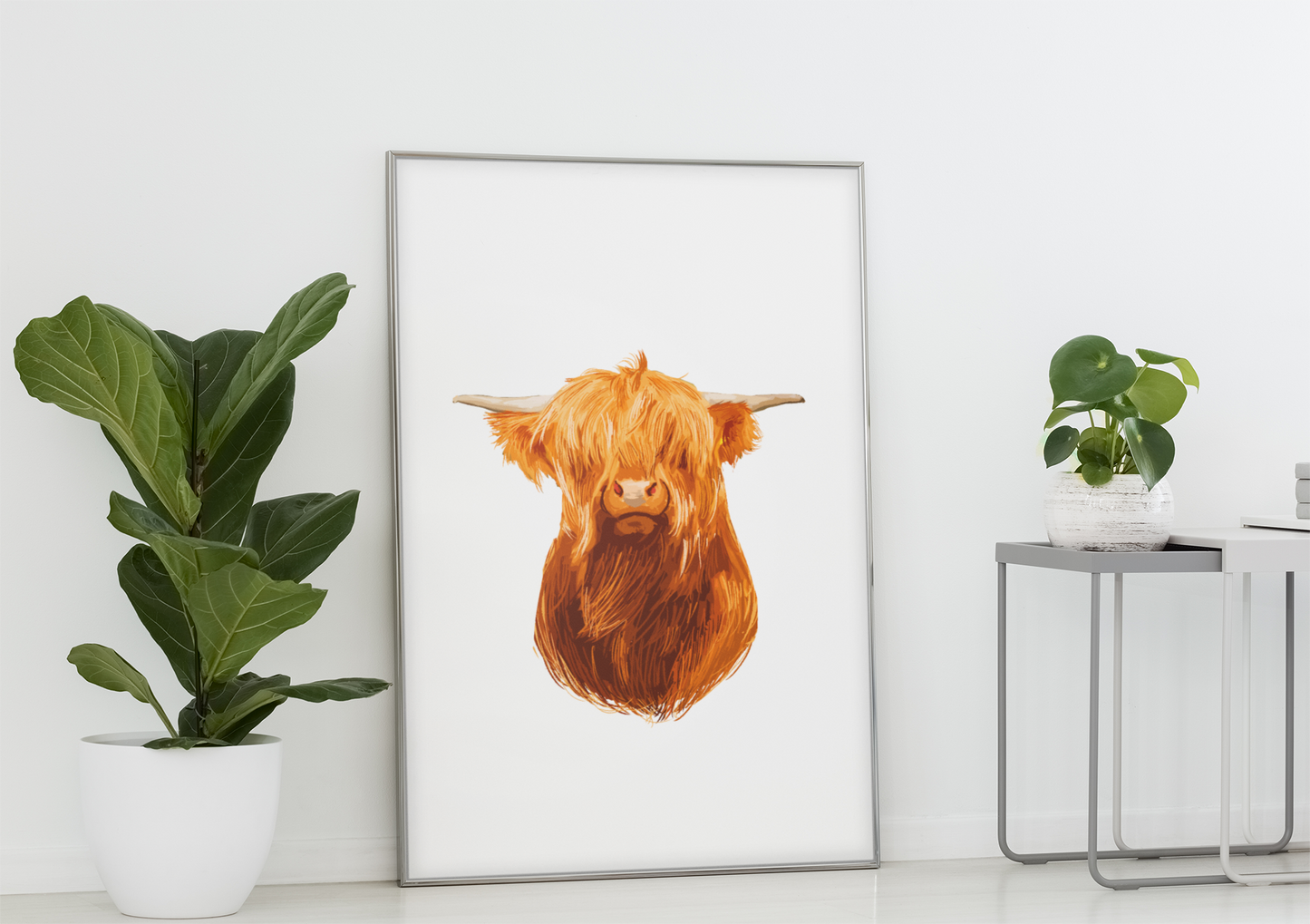 Highland Cattle Art #2