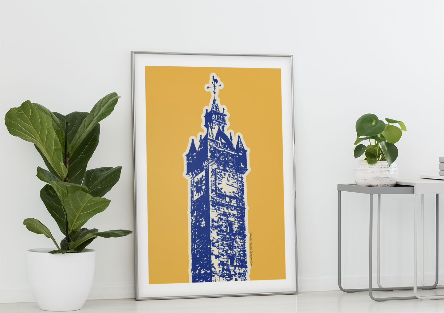 Tolbooth Steeple, Glasgow - Pop Colour Art