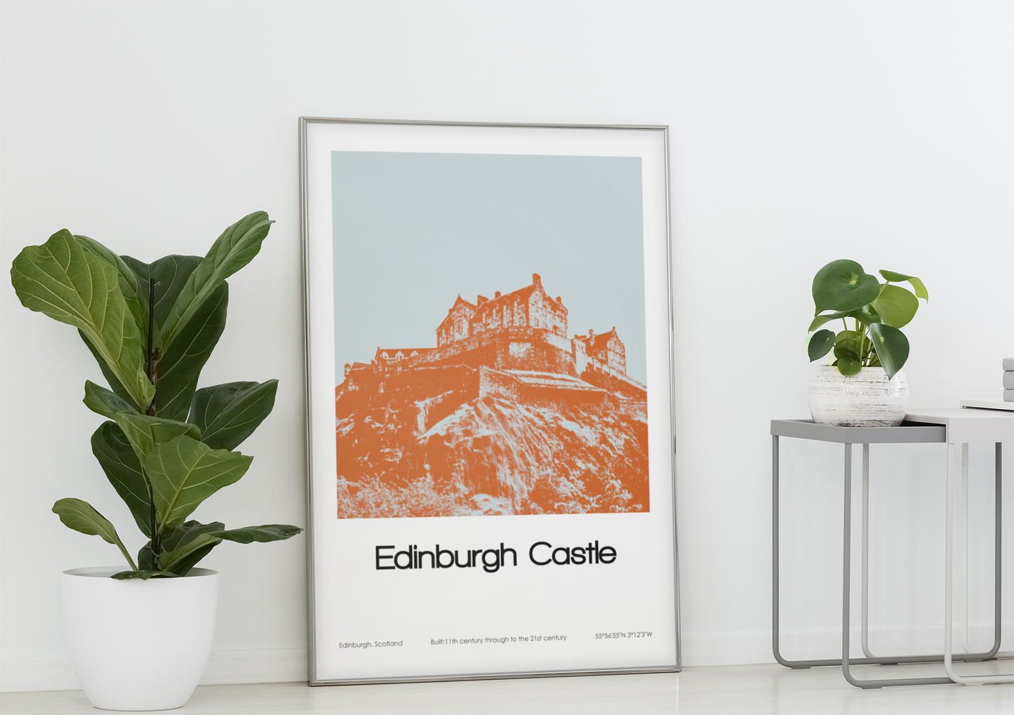 Edinburgh Castle Poster Art