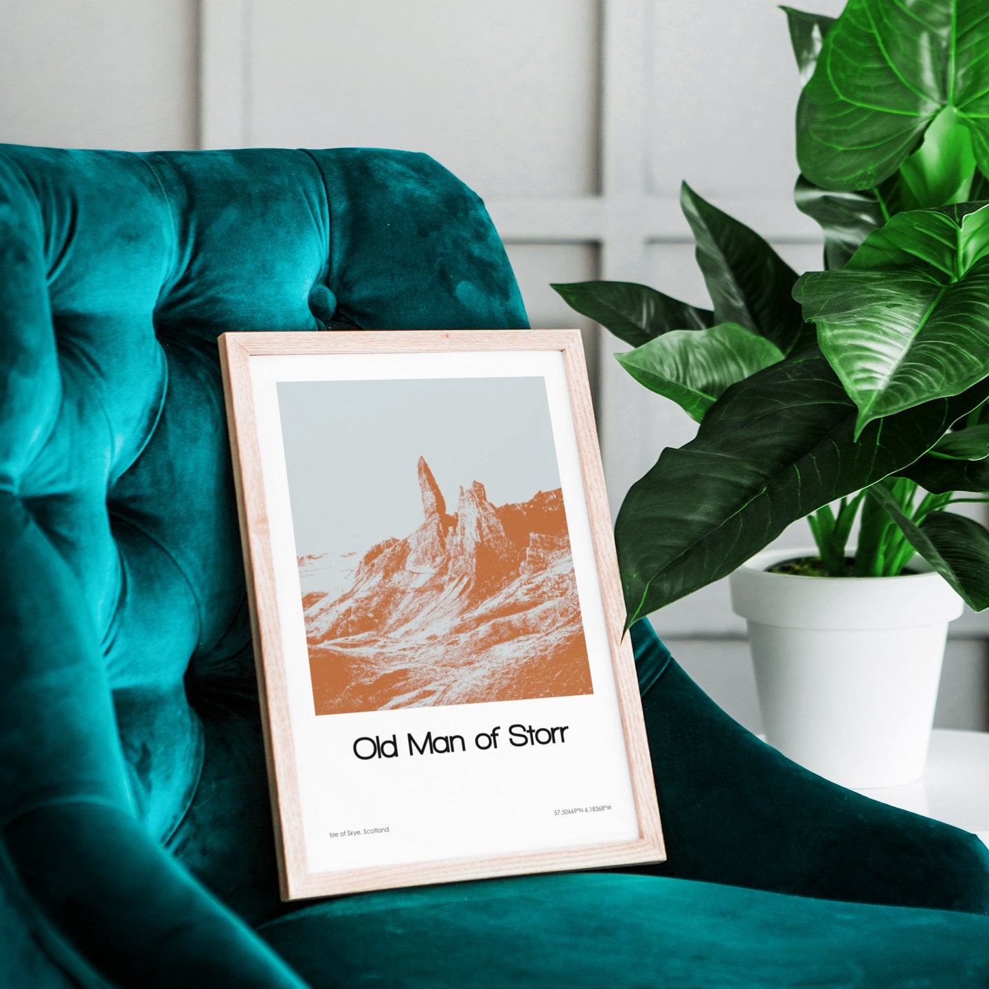 Old Man Of Storr Poster Art
