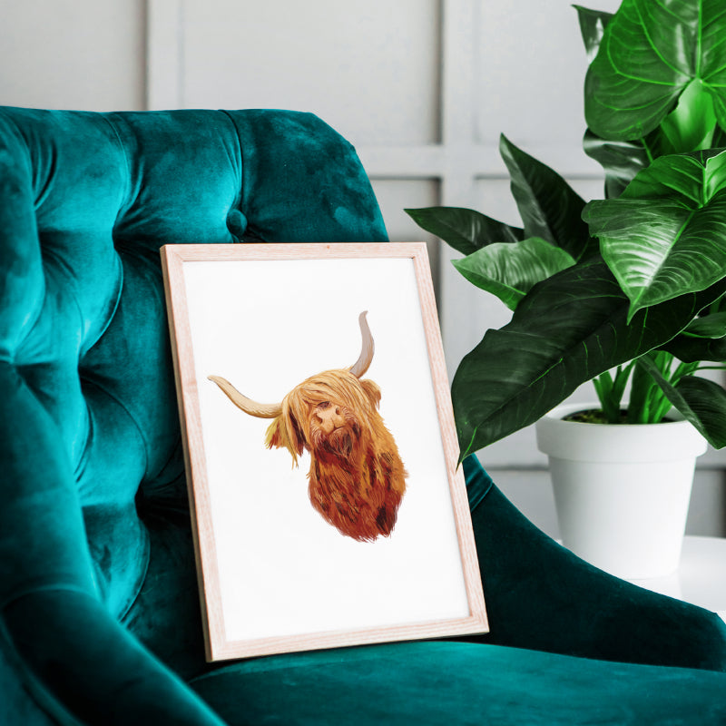 Highland Cattle Art #3