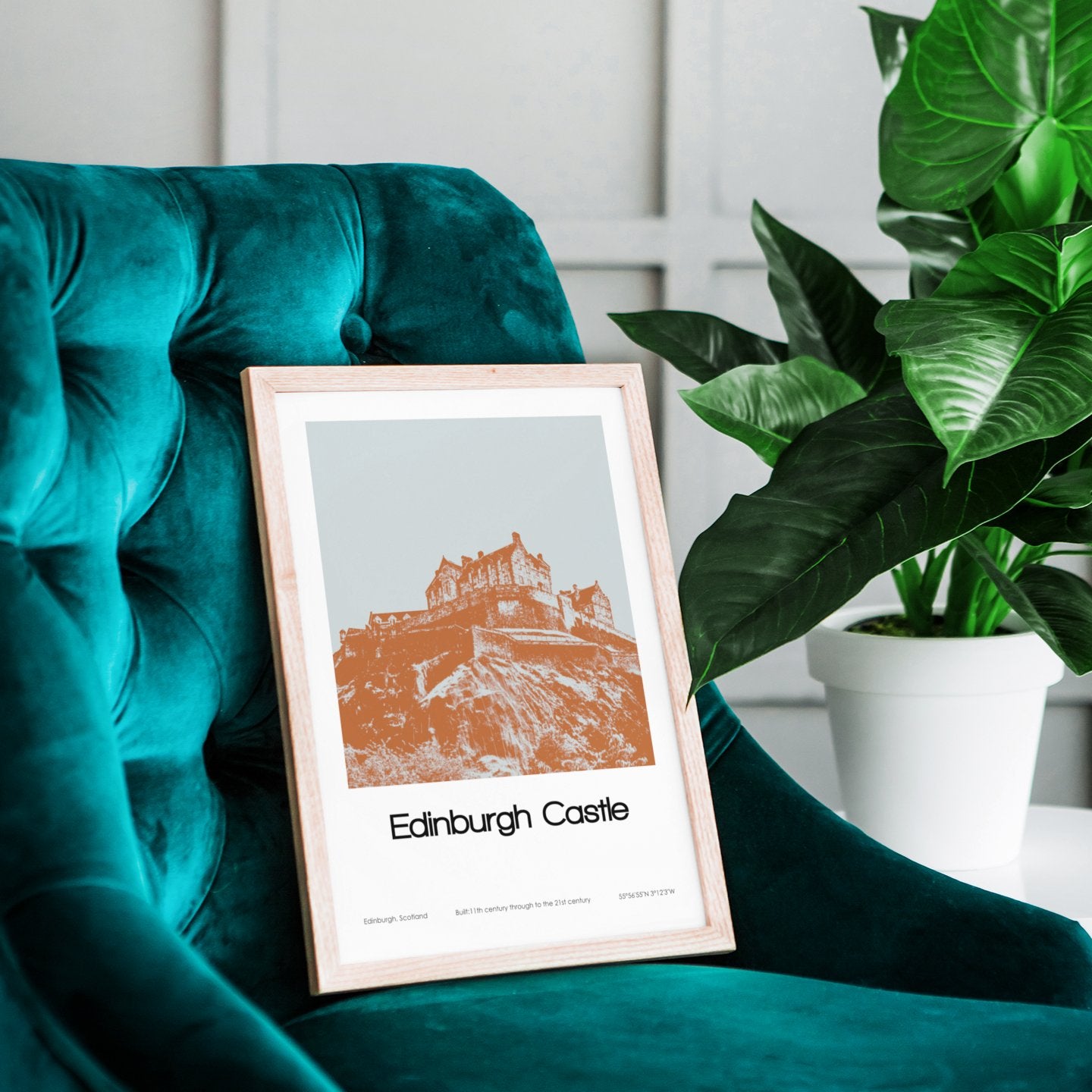 Edinburgh Castle Poster Art