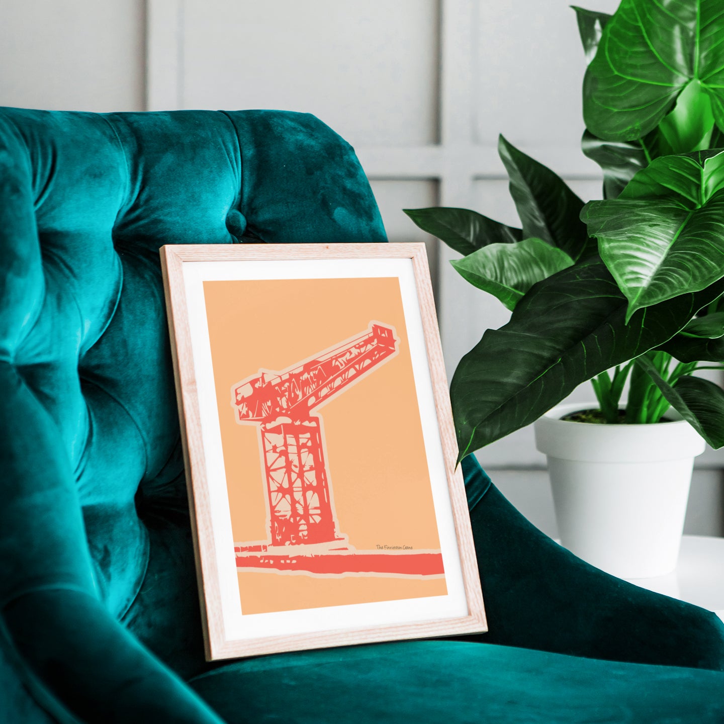 Finnieston Crane - Pop Colour Art