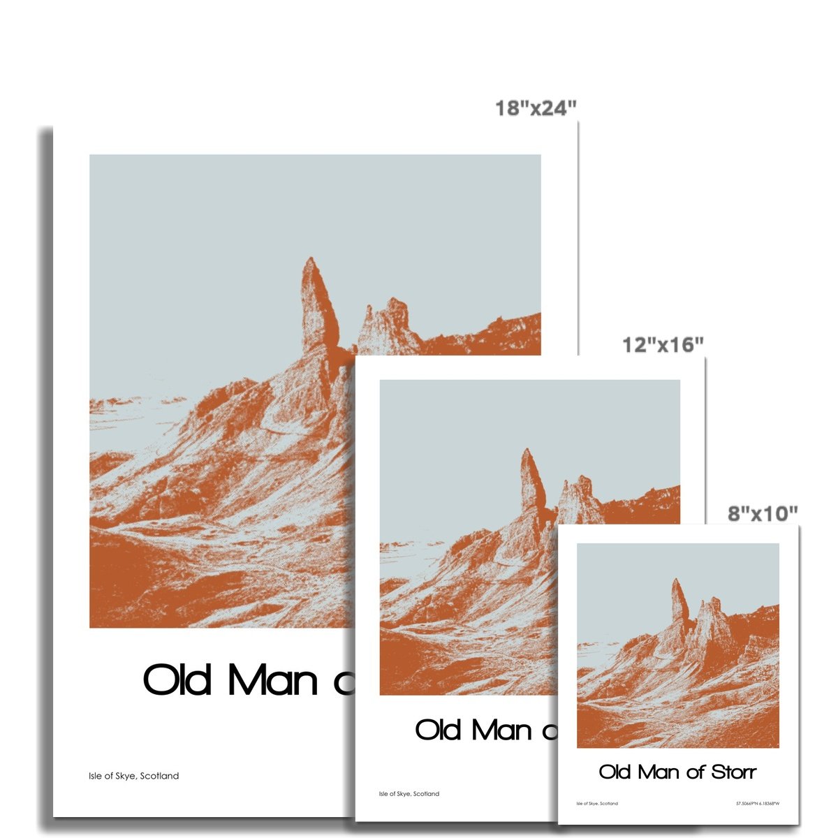 Old Man Of Storr Poster Art