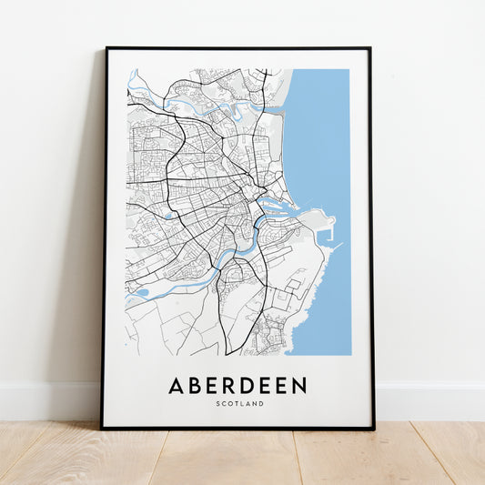 Aberdeen Map - Classic