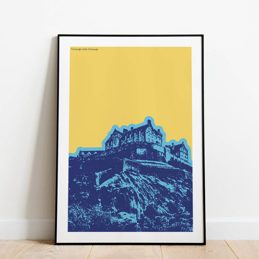 Edinburgh Castle - Pop Colour Art