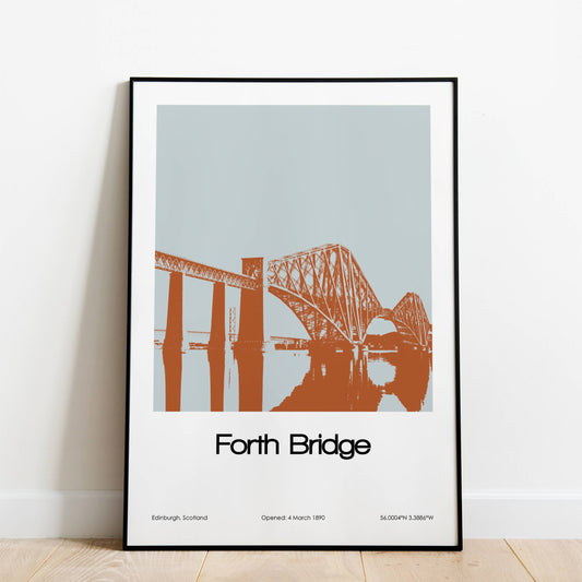 Forth Bridge Poster Art