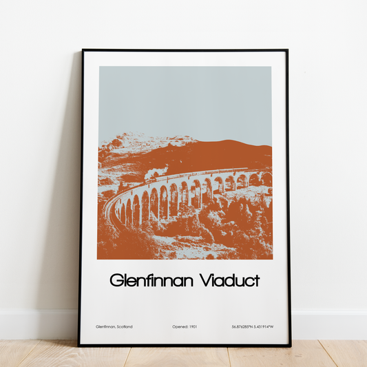 Glenfinnan Viaduct Poster Art