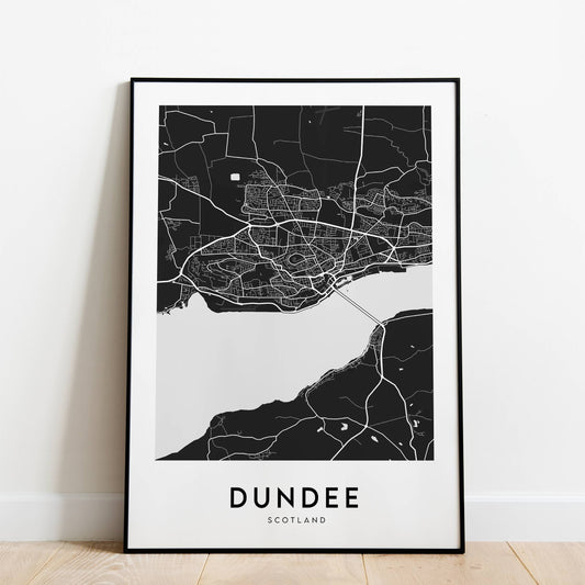 Dundee Map (Black)