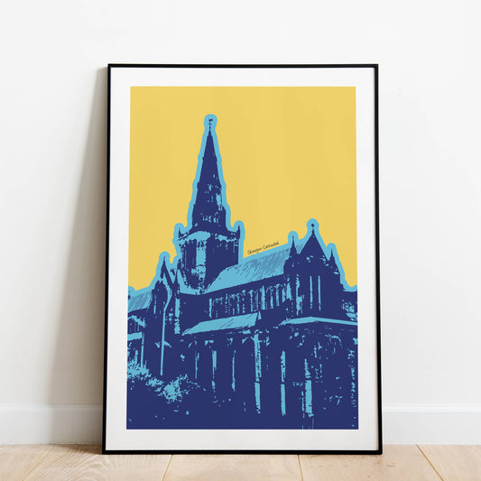 Glasgow Cathedral - Pop Colour Art