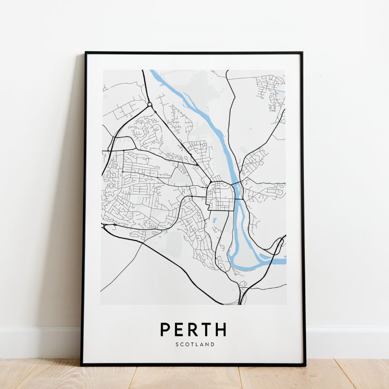 Perth Map - Classic – Love You Scotland