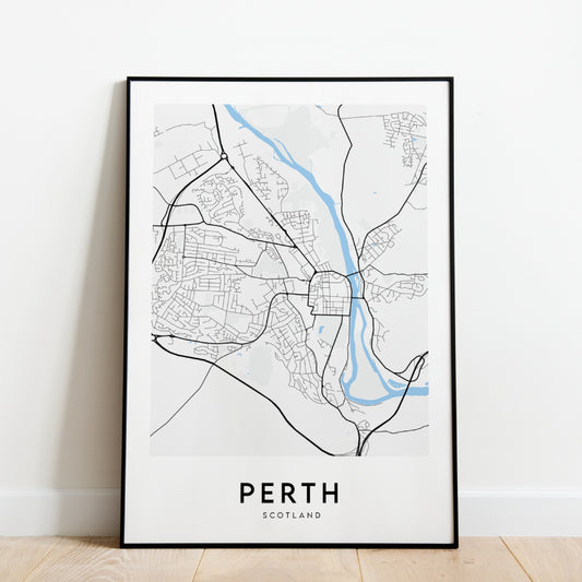 Perth Map - Classic