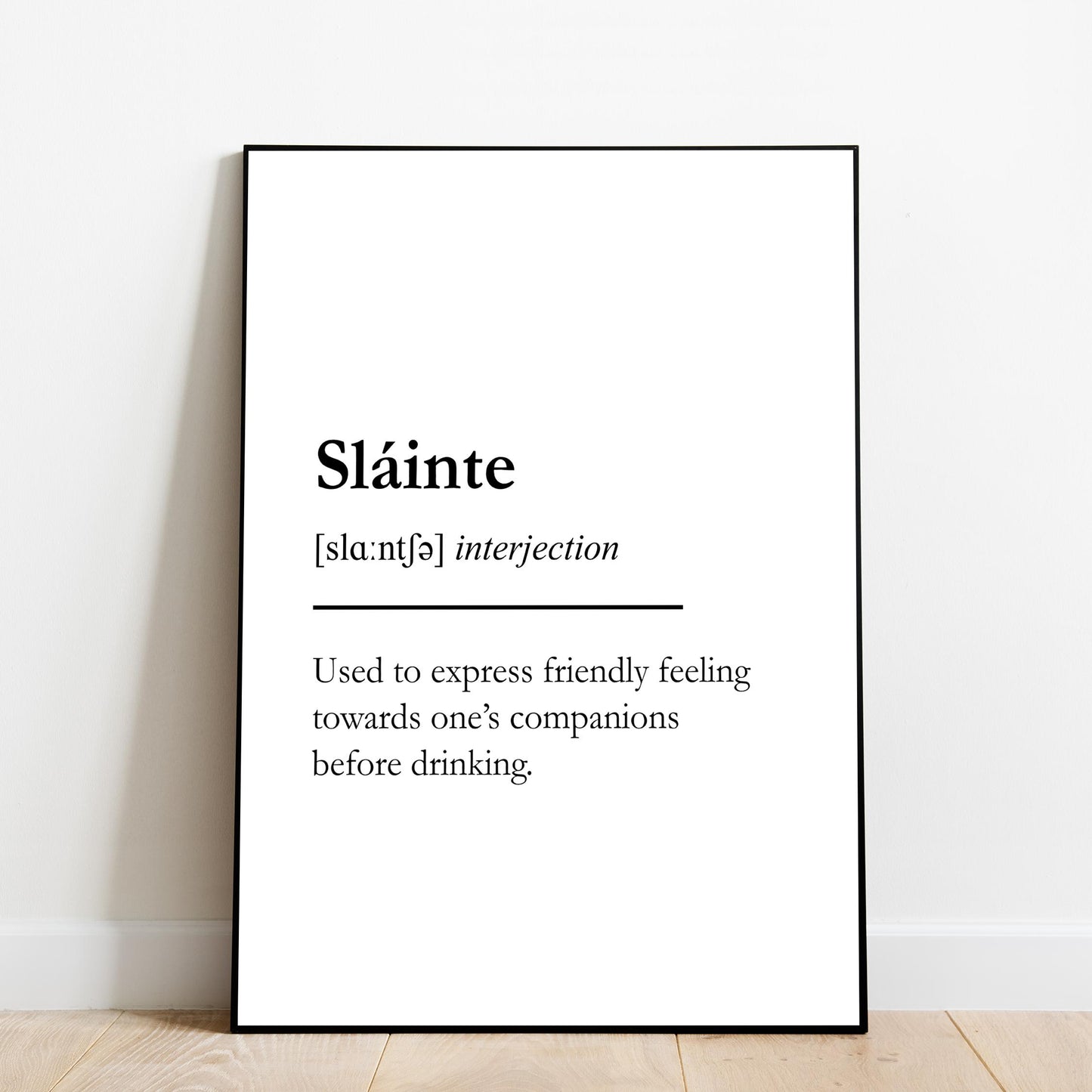 "Sláinte" - Scottish Slang