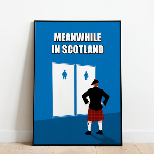 Confused Scottish Meme Poster