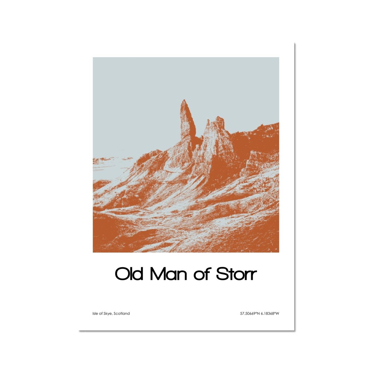 Old Man Of Storr Poster Art