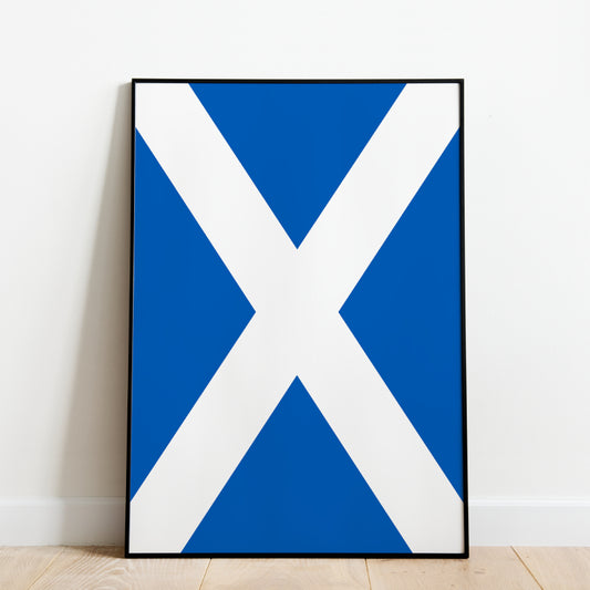 Scotland Flag Print