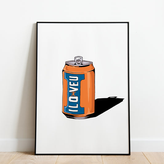 Irn-Bru Can Cartoon