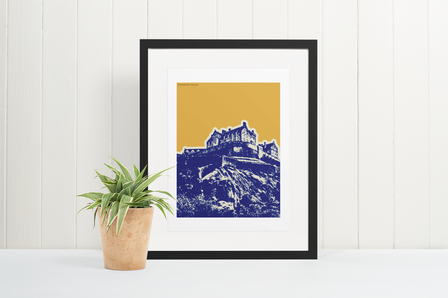 Edinburgh Castle - Pop Colour Art