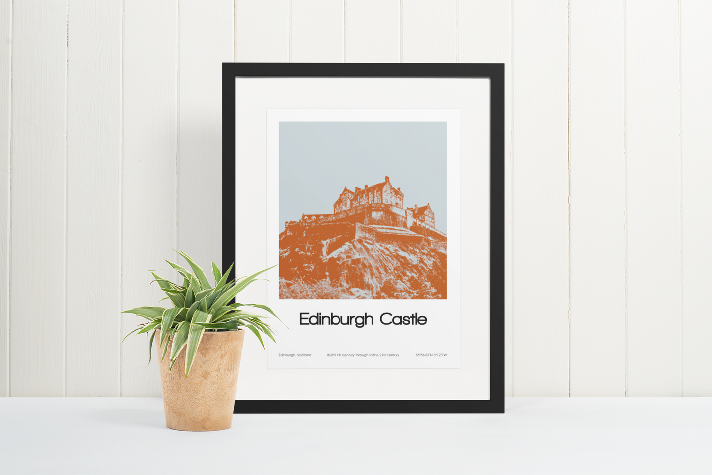 Edinburgh Castle Poster Art
