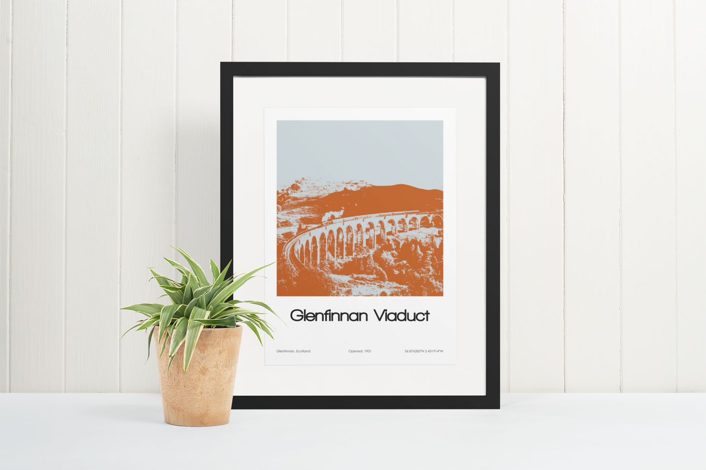 Glenfinnan Viaduct Poster Art