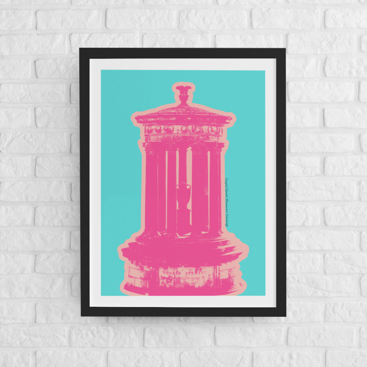 Dugald Stewart Monument - Pop Colour Art