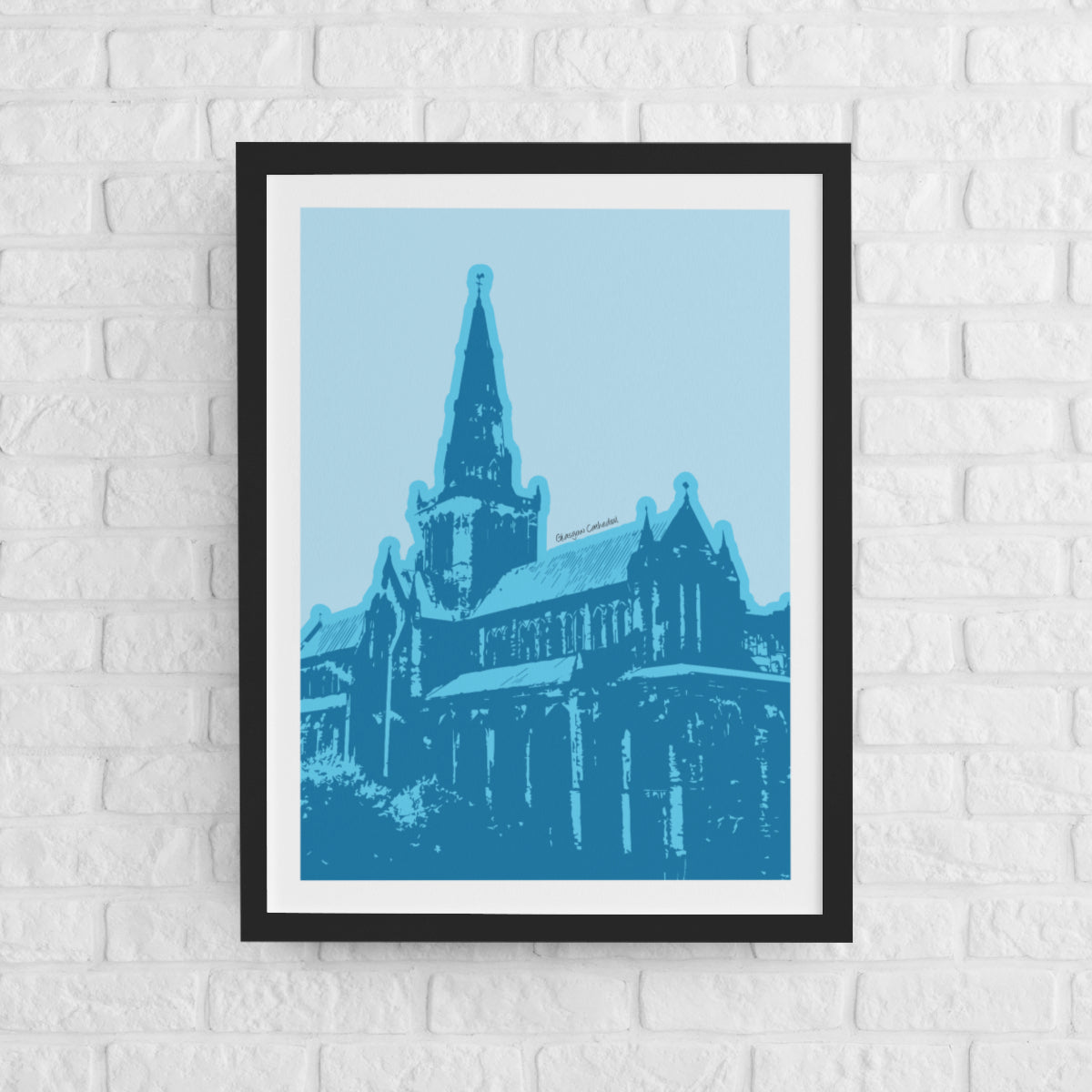 Glasgow Cathedral - Pop Colour Art