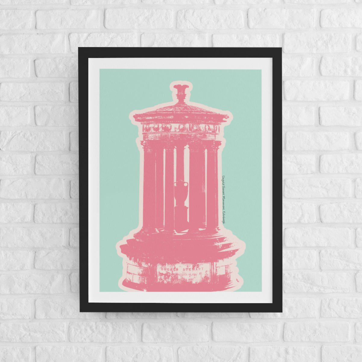 Dugald Stewart Monument - Pop Colour Art